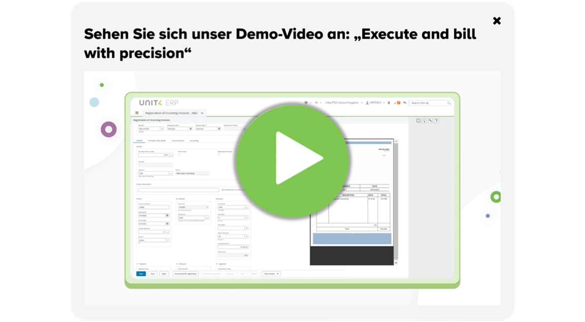 Sehen Sie sich unser Demo-Video an