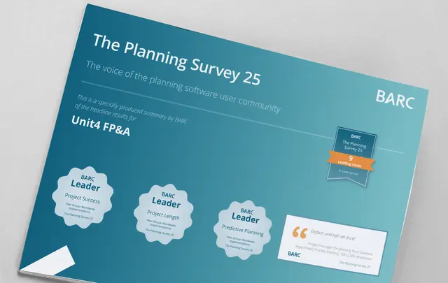 Click here to learn more about Unit4's results in BARC's The Planning Survey 2025