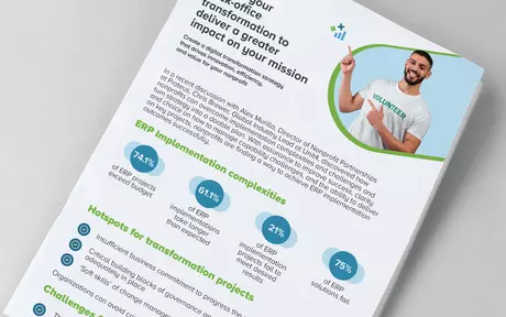 Image de couverture de l’infographie récapitulant comment réduire les risques liés à la transformation des systèmes de back-office