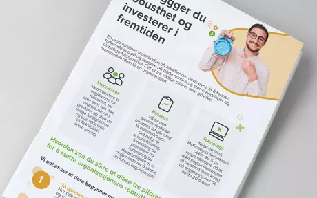 Forsidebilde for infografikken «Slik bygger du motstandsdyktighet og investerer i fremtiden din»