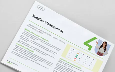 Click here to read our datasheet about Unit4 Supplier Management by Scanmarket