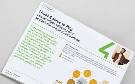 Lees onze factsheet over Unit4 Source to Pay