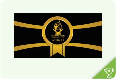Global Tech Awards winner badge