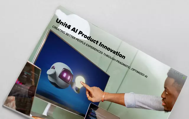 Click here to read our eBook: “Unit4 AI product innovation”