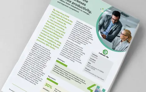 Click here to download the full case study about this Unit4 customer