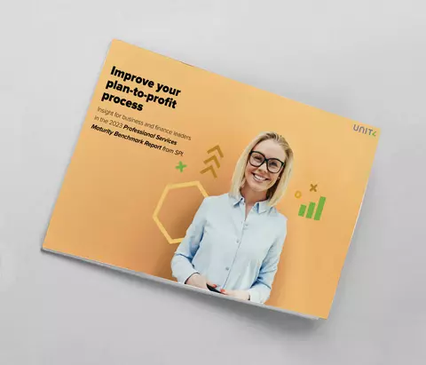 Smiling woman with glasses