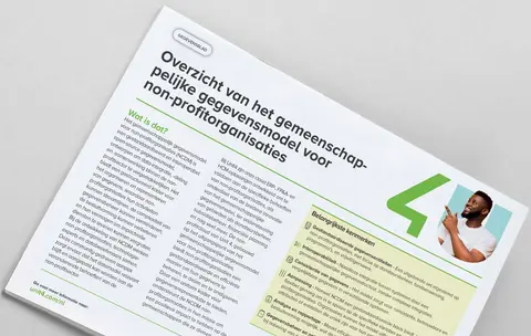 Klik hier om ons overzicht van het Common Data Model voor non-profitorganisaties van Unit4 te downloaden
