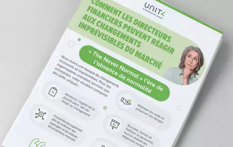 Image de couverture de l’infographie « Comment les directeurs financiers peuvent réagir aux conditions continuellement changeantes du marché »
