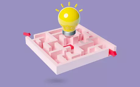 card with light