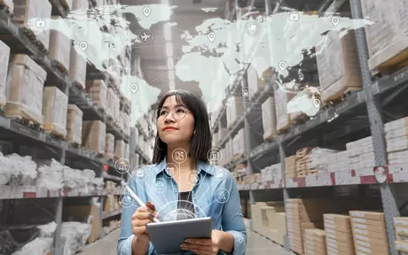 woman in a store