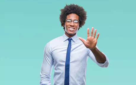 waving men