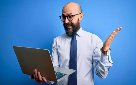 men with laptop