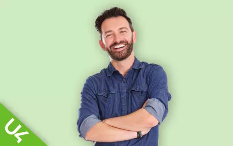 Smiling man