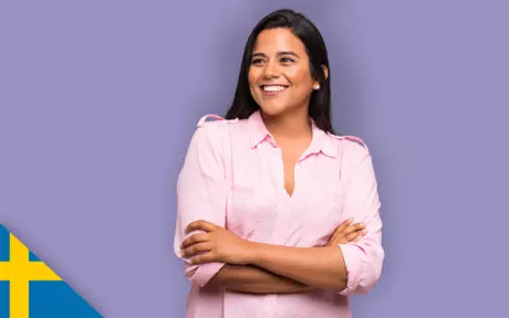 Smiling woman