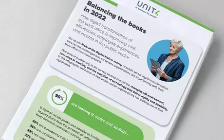 Cover image for infographic "Balancing the books in 2022"