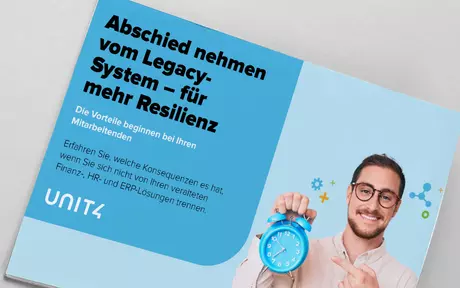 Titelbild für das E-Book „Der Abschied von Legacy-Systemen“
