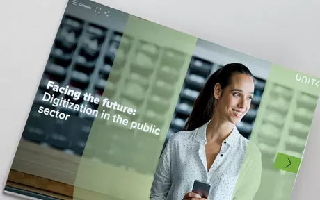 Cover image for eBook exploring the digital transformation journey for public sector organizatons 