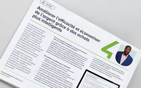 Cliquez ici pour télécharger notre fiche d’information Unit4 Financials by Coda Procurement
