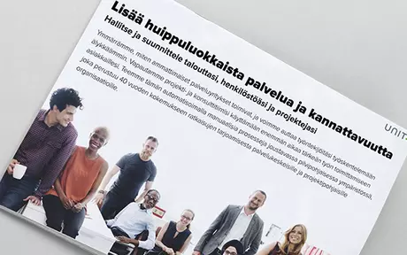 Palvelun laadun ja kannattavuuden parantamisesta kertovan e-kirjan kansikuva