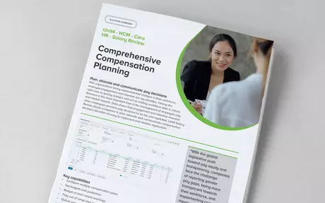 Click here to read our datasheet about Unit4 HCM’s Core HR module and Salary Review capabilities.
