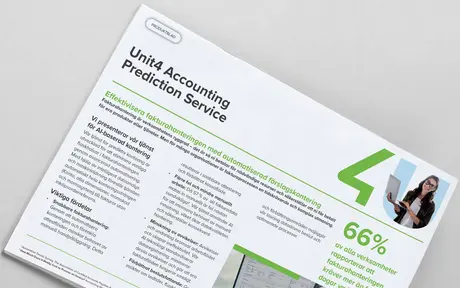 Klicka här för att ladda ner faktablad om ”Unit4 Accounting Prediction Service”